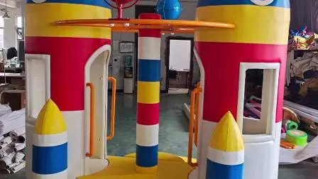 Niedliches Unterhaltungsspiel für Kinder, Indoor-Spielgeräte, elektrischer Delphin-Plattenspieler